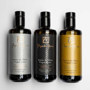 CAJA DE 6 BOTELLAS DE 500 ML -  Variedades Picual, Cornicabra o Arbequina